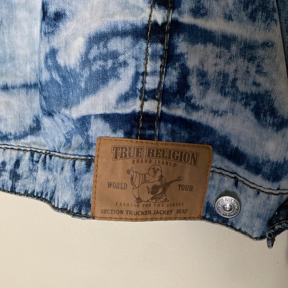 True Religion denim Jean jacket - Picture 3 of 5